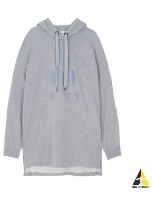 Shannon Logo Hoodie Grey - ISABEL MARANT - BALAAN 2