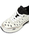 Signature Runner Low Top Sneakers White - VALENTINO - BALAAN 8