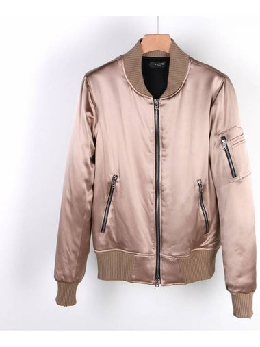 Silk MA1 Bomber Gold MBR01 - AMIRI - BALAAN 1