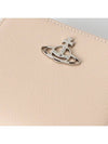 Saffiano Medium Zipper Half Wallet Ivory - VIVIENNE WESTWOOD - BALAAN 4