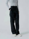 Straight fit leather pants - PINBLACK - BALAAN 2