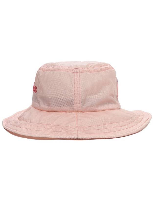 Malbon sheer woven bucket hat PINK - MALBON GOLF - BALAAN 3