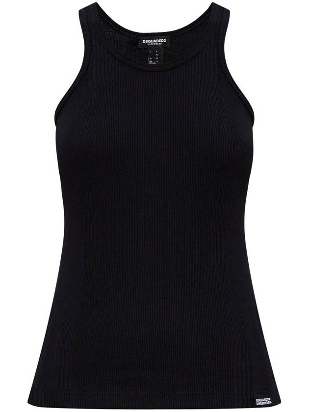 DSQUARED2 Sleeveless Cotton Top - DSQUARED2 - BALAAN 1