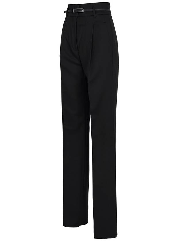 Black Pedroni Wool Pants PERDONI 003 - MAX MARA - BALAAN 2