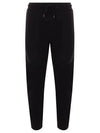 Diagonal Raised Fleece Cargo Track Pants Black - CP COMPANY - BALAAN 3