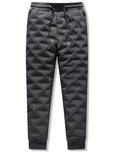 Quilted duck down jogger banding padded pants PT184 - IKALOOOK - BALAAN 1