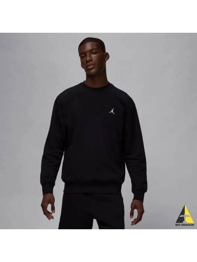 Jordan Men Brooklyn Fleece Crew Neck Sweatshirt 010 - JORDAN - BALAAN 1