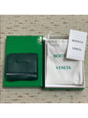 Cassette Tri-Fold Zipper Half Wallet Emerald Green - BOTTEGA VENETA - BALAAN 8