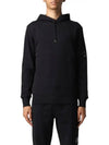 Lens Wappen Pocket Hoodie Black - CP COMPANY - BALAAN 3