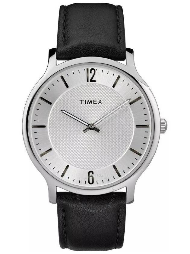 Timex Metropolitan Quartz Silver Dial Men's Watch TW2R50000 - TIMEX - BALAAN 1