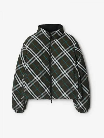 Reversible check padded jacket 8096131 - BURBERRY - BALAAN 2