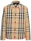 Check Nylon Jacket Beige - BURBERRY - BALAAN 2