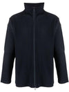 Pleated Zip Up Cardigan Black - ISSEY MIYAKE - BALAAN 1