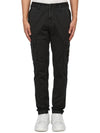 Compass Badge Cargo Straight Pants Black - STONE ISLAND - BALAAN 2