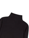 Tencel Turtle Neck T Shirt Black - THE GREEN LAB - BALAAN 11