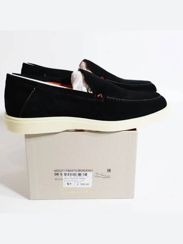 MGDT17824TICB GEXN01 Loafer Black - SANTONI - BALAAN 9