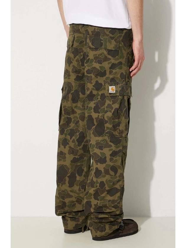 Duck Camo Straight Pants Khaki - CARHARTT WIP - BALAAN 3