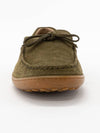 Men Ribbon Suede Loafer Shoes Flats Khaki XXM15C0CN50RE0V600 - TOD'S - BALAAN 3