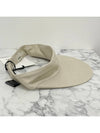 Embroidered Logo Visor Cap Ivory - ISABEL MARANT - BALAAN 5