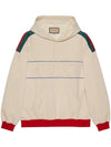 Embroidered Logo Wag Neoprene Hoodie Ivory - GUCCI - BALAAN 2