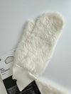 Plush Knit Gloves 129862 55215 White XS S - NIKE - BALAAN 4