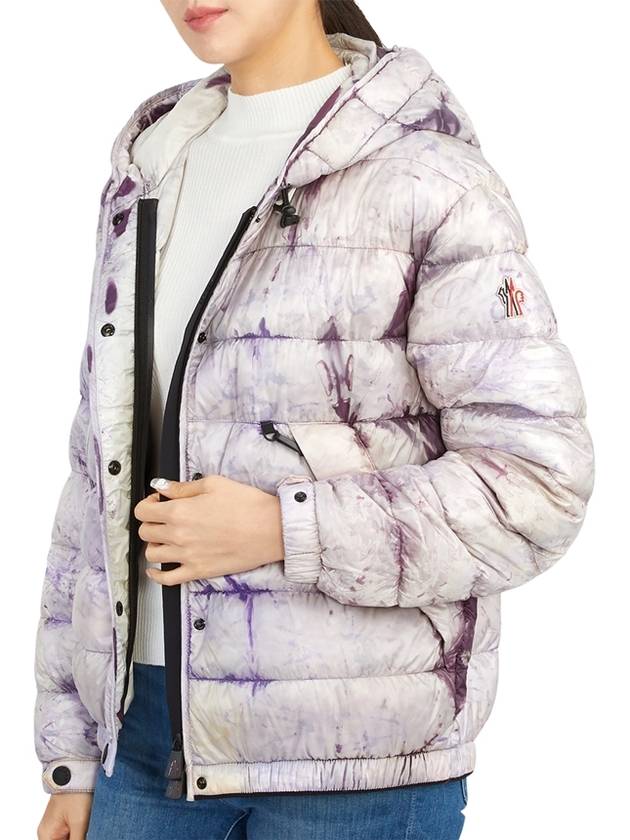 Women's Rives Short Padded Jacket Lilac - MONCLER - BALAAN 7