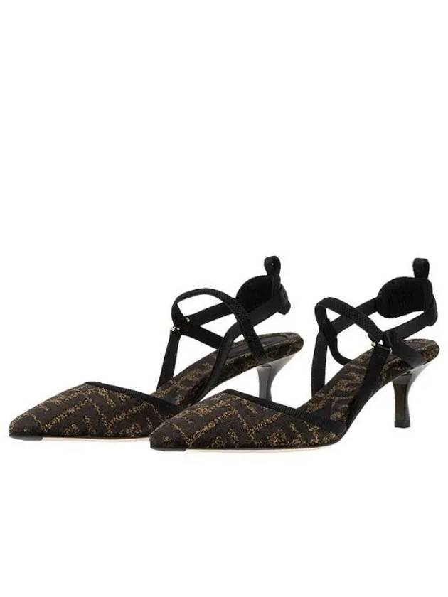 Colibri Lite Slingback Heel Black - FENDI - BALAAN 2