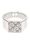 Oblique Signet Ring Silver - DIOR - BALAAN 1