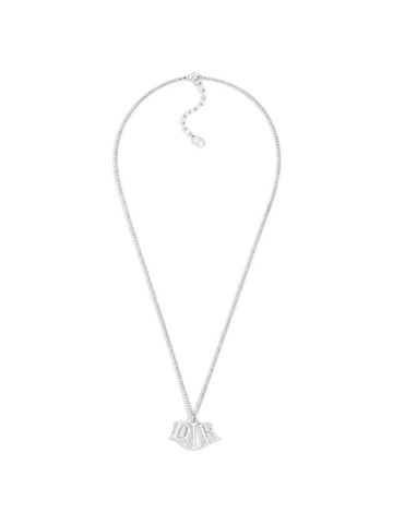 Charm Pendant Necklace Silver - DIOR - BALAAN 1