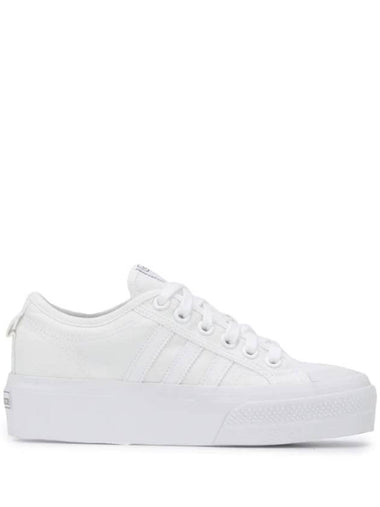 Nizza Platform Low Top Sneakers White - ADIDAS - BALAAN 1