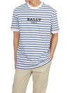 Men s Short Sleeve T Shirt M5BA965F 5H1 - BALLY - BALAAN 4