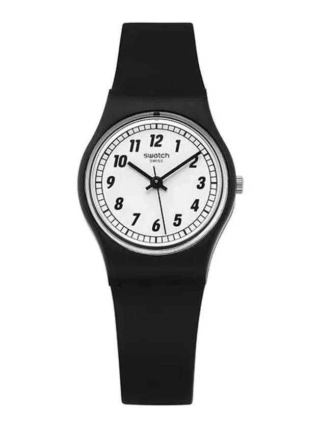 Something Black Urethane Watch Black - SWATCH - BALAAN 2