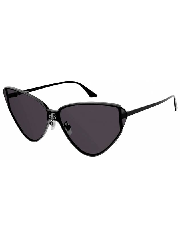 Eyewear BB0191S 001 Shield 20 Sunglasses Black Gray - BALENCIAGA - BALAAN 1