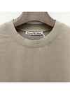 Back Logo Patch Crew Neck Short Sleeve T-Shirt Grey - ACNE STUDIOS - BALAAN 7