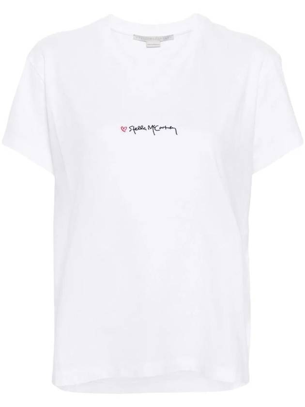 Stella McCartney T-Shirt With Embroidery - STELLA MCCARTNEY - BALAAN 1