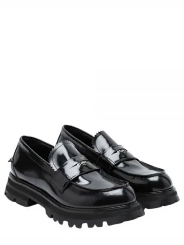 Penny Loafer Black 683571 WHZ85 - ALEXANDER MCQUEEN - BALAAN 1