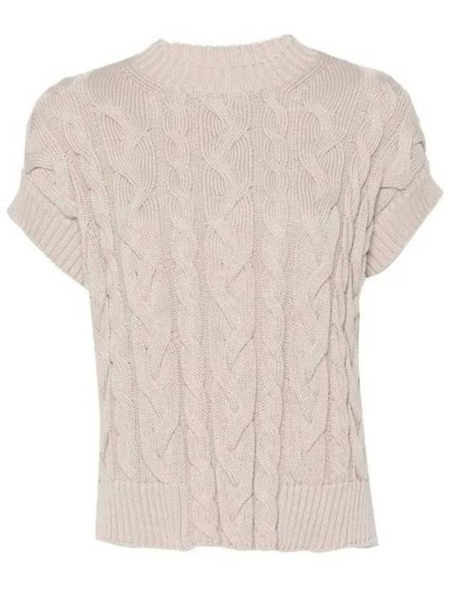 Eric Vest Knit Top Neutrals - MAX MARA - BALAAN 2