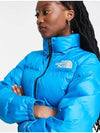 Women's Nuptse Short Padded Blue - THE NORTH FACE - BALAAN 5