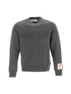 Distressed Treatment Sweatshirt Grey - GOLDEN GOOSE - BALAAN 1