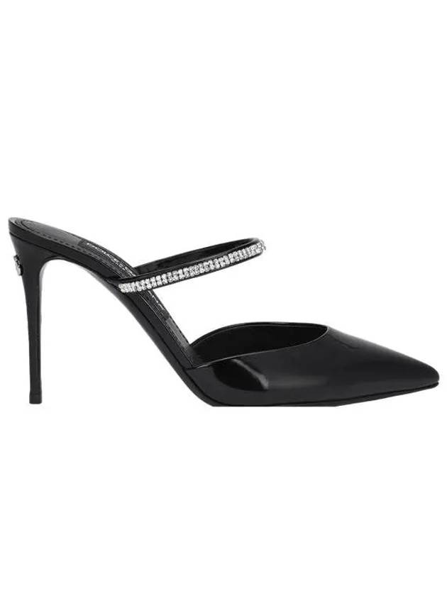 Crystal Mule Heel Black - DOLCE&GABBANA - BALAAN 2