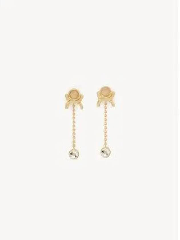 Chain Pendant Marcie Earrings Gold - CHLOE - BALAAN 2