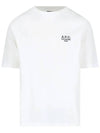 Willy Logo Cotton Short Sleeve T-Shirt White - A.P.C. - BALAAN 2