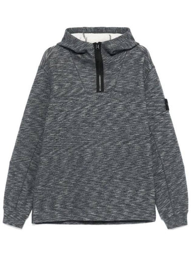 Compass Badge Hoodie Grey - STONE ISLAND - BALAAN 1