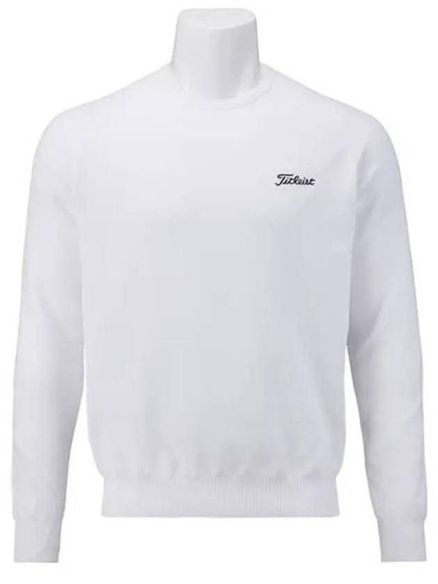 Sweater TLPMK130JWT White - TITLEIST - BALAAN 1