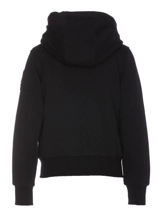 Classic Bunny Zip Up Hoodie White Black - MOOSE KNUCKLES - BALAAN 3