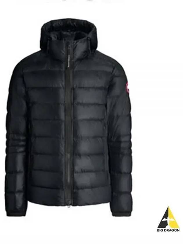 Crofton Hooded Down Padding Jacket Carbon - CANADA GOOSE - BALAAN 2