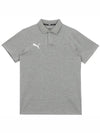 Team Goal Casual Polo Short Sleeve 65860533 Gray R - PUMA - BALAAN 3