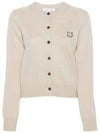 Maison Kitsune Bold Fox Head Women s Wool Cardigan MW00508 H218 - POLO RALPH LAUREN - BALAAN 2