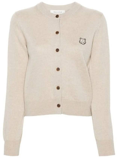 Maison Kitsune Bold Fox Head Women s Wool Cardigan MW00508 H218 - POLO RALPH LAUREN - BALAAN 2