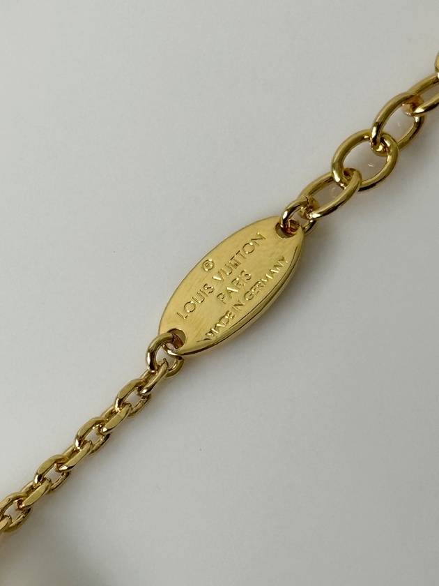 Blooming Gold Chain Bracelet 2VLVA28299 - LOUIS VUITTON - BALAAN 9